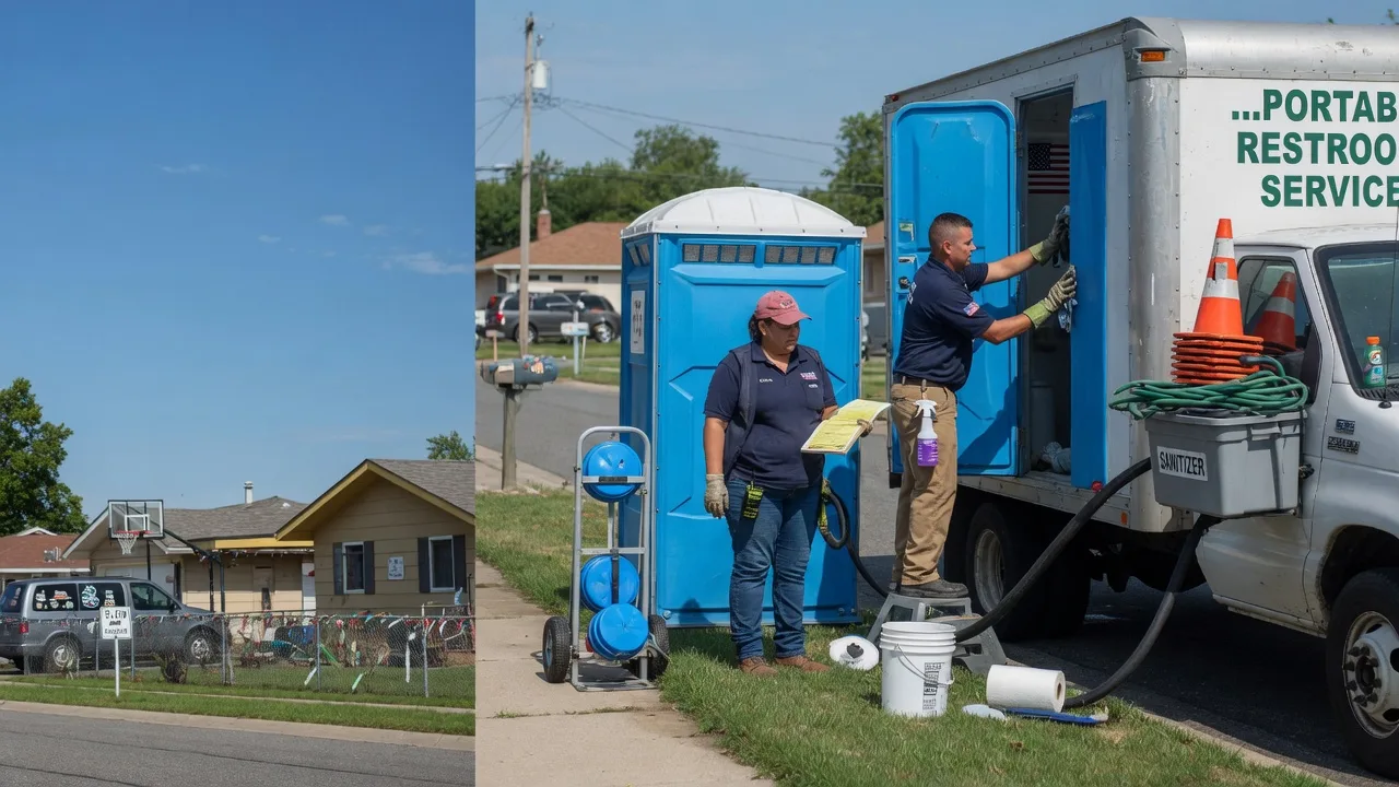 Portable Toilet Rental in Happy, TX near me